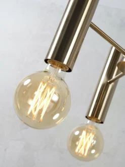it's about RoMi Kroonluchter ijzer Cannes 3-arm goud S Sale