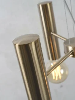 it's about RoMi Kroonluchter ijzer Cannes 3-arm goud S Sale