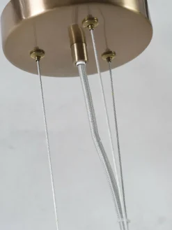 it's about RoMi Kroonluchter ijzer Cannes 3-arm goud S Sale