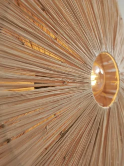 it's about RoMi Plafonniere Panama dia. 65cm naturel Sale