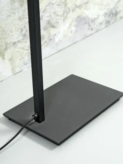 it's about RoMi Vloerlamp ijzer/zwart Boston licht linnen Hot