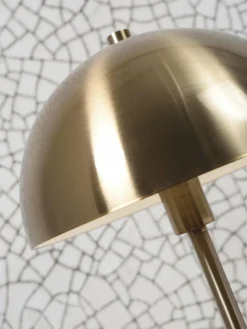 it's about RoMi Vloerlamp ijzer/marmer Toulouse kap Ø40 goud Best