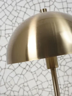 it's about RoMi Vloerlamp ijzer/marmer Toulouse kap Ø40 goud Best