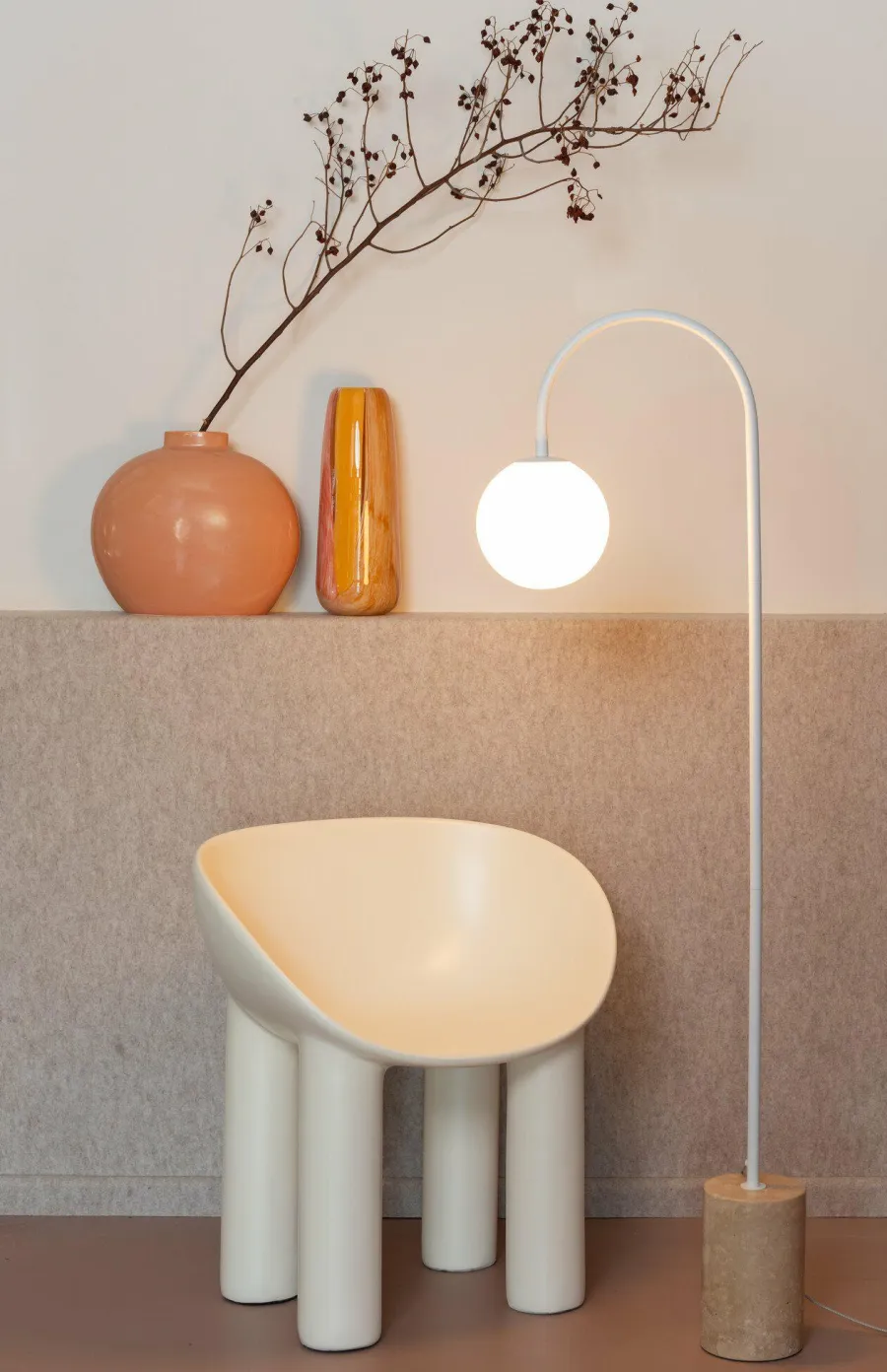 it's about RoMi Vloerlamp Tivoli wit New
