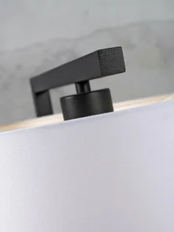 it's about RoMi Vloerlamp ijzer/zwart Boston wit Sale