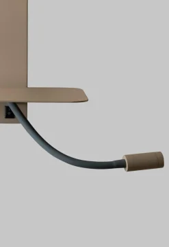 it's about RoMi Wandlamp Florence+leeslamp zand/kap 1815 linnen licht Best