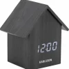 Karlsson Alarm Clock House LED zwart Online