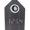 Karlsson Alarmklok Cuckoo LED zwart hout veneer Discount