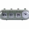 Karlsson Alarmklok Retro Tube Calender Flip jungle groen Online