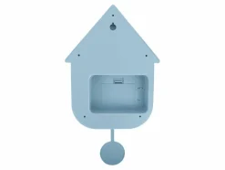 Karlsson Klok Modern Cuckoo Checker zacht blauw Clearance