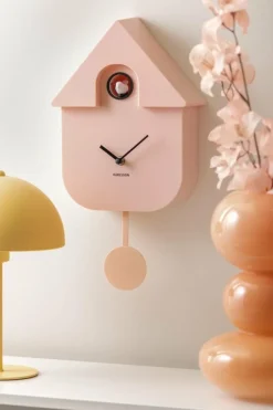 Karlsson Klok Modern Cuckoo - Licht roze Best