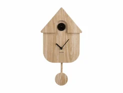 Karlsson Klok Modern Cuckoo - licht bruin Sale