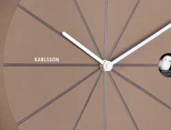 Karlsson Wandklok Destacado Cuckoo mocca bruin met aardebruin Sale