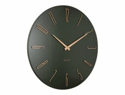 Karlsson Wandklok Esmerado groot luxury groen Discount