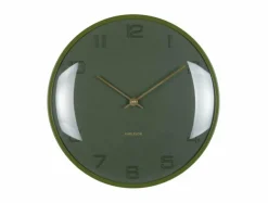 Karlsson Wandklok Fuerte Dome luxury groen Hot