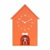 Karlsson Wandklok Garding Doggy bright oranje Best