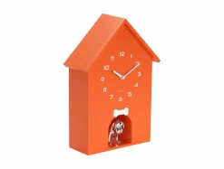 Karlsson Wandklok Garding Doggy bright oranje Best