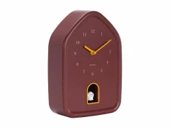 Karlsson Wandklok Modern Doggy burgundy rood Online