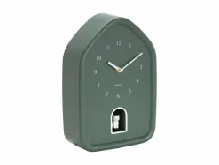 Karlsson Wandklok Modern Kitty jungle groen Clearance