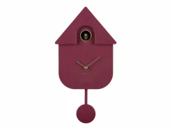 Karlsson Wandklok Modern Cuckoo Oro Mauve Sale