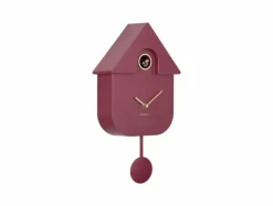 Karlsson Wandklok Modern Cuckoo Oro Mauve Sale