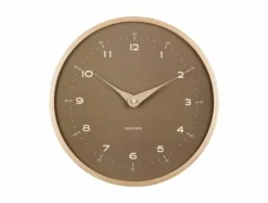 Karlsson Wandklok Osado Dome mosgroen New
