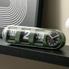 Karlsson Wandklok Tube Flip jungle groen Outlet