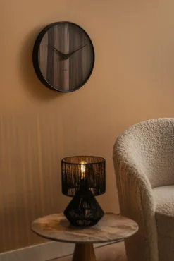 Karlsson Wandklok Wood Melange donker Ø 40 cm Hot