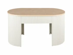 Leitmotiv Salontafel Estriado zacht warm grijs Sale