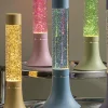 Leitmotiv Tafellamp Astro Glitter zacht blauw met helder blauw glitter Outlet