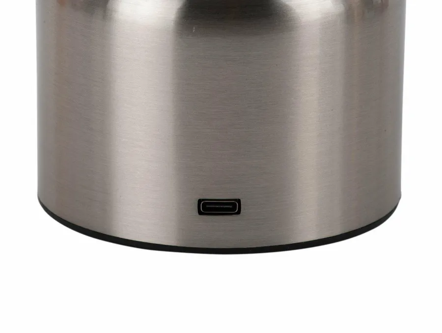 Leitmotiv Tafellamp Impetu Nikkel LED Discount