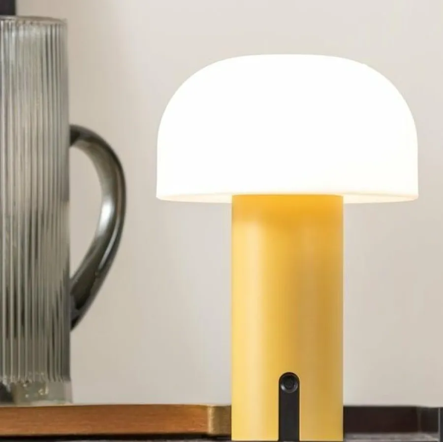 Leitmotiv Tafellamp Luca LED okergeel Discount