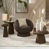 Light en Living Bijzettafel 33x33x53 cm DEGO mat donker bruin Best