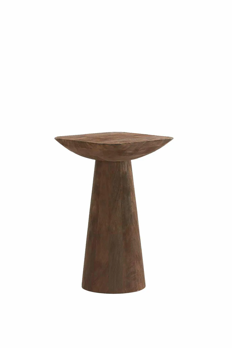 Light en Living Bijzettafel 33x33x53 cm DEGO mat donker bruin Best