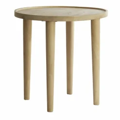 Light en Living Bijzettafel Ø49x49 cm QIANO mango hout naturel