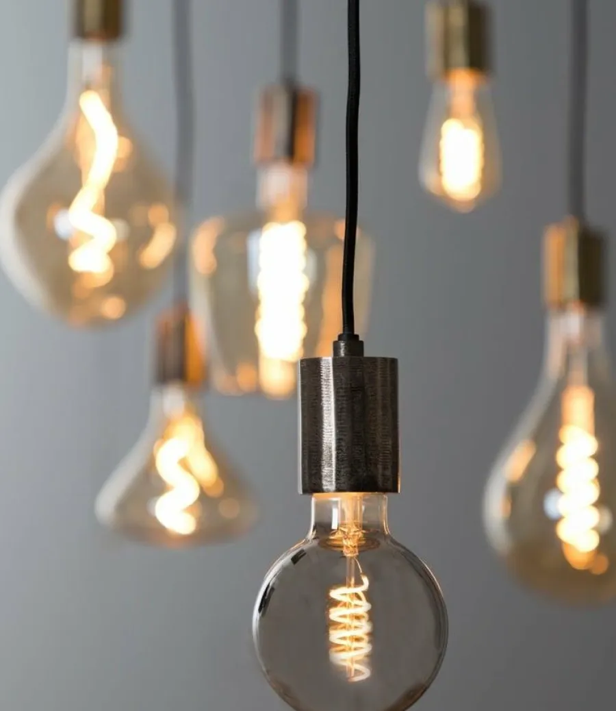 Light en Living Deco LED globe Ø12,5x17,5 cm Light 4W smoke E27 dimbaar Sale