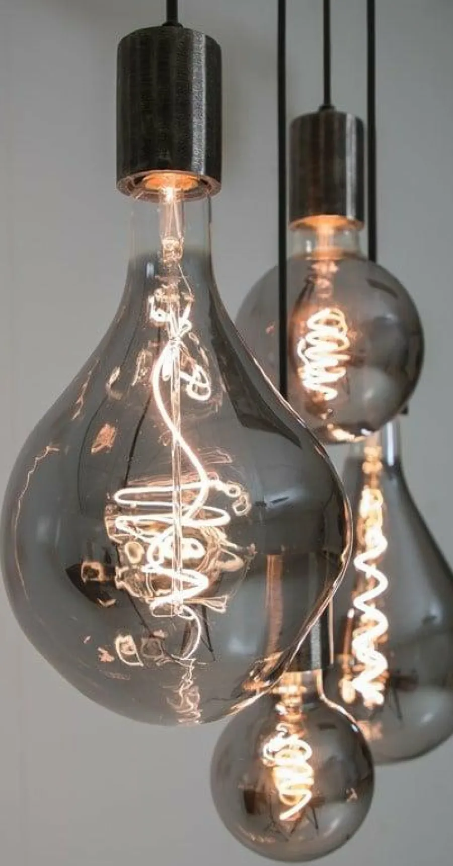 Light en Living Deco LED globe Ø12,5x17,5 cm Light 4W smoke E27 dimbaar Sale