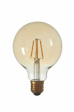 Light en Living Deco LED globe Ø9,5x13 cm LIGHT 3W amber E27 dimbaar Sale
