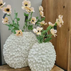 Light en Living Deco Vaas BERRIES 32x18x27,5 cm Beige – Light & Living Outlet