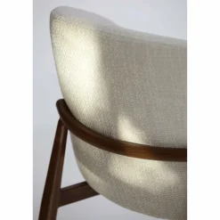Light en Living Eetkamerstoel 57x56x74 cm ALUKO crème+bruin Hot
