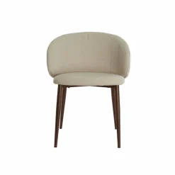Light en Living Eetkamerstoel 57x56x74 cm ALUKO crème+bruin Hot
