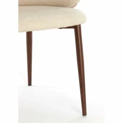 Light en Living Eetkamerstoel 57x56x74 cm ALUKO crème+bruin Hot
