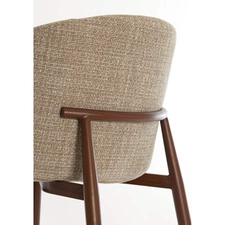 Light en Living Eetkamerstoel 57x56x74 cm ALUKO licht bruin+bruin Sale