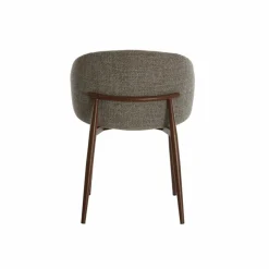 Light en Living Eetkamerstoel 57x56x74 cm ALUKO zwart-licht bruin+bruin Best