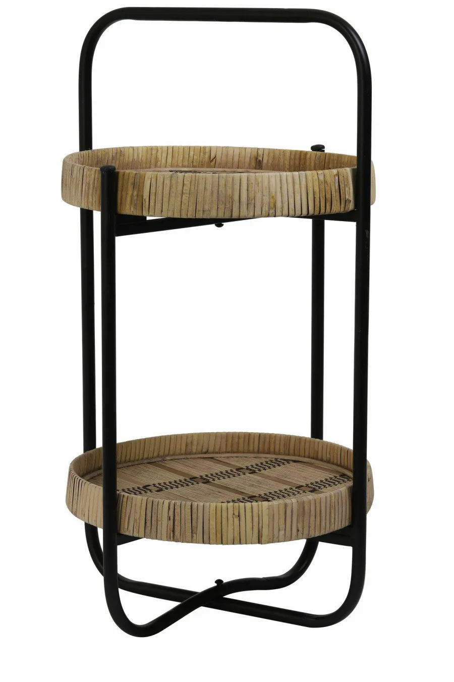 Light en Living Etagere 2L Ø33x59,5 cm LORENA naturel-zwart Hot