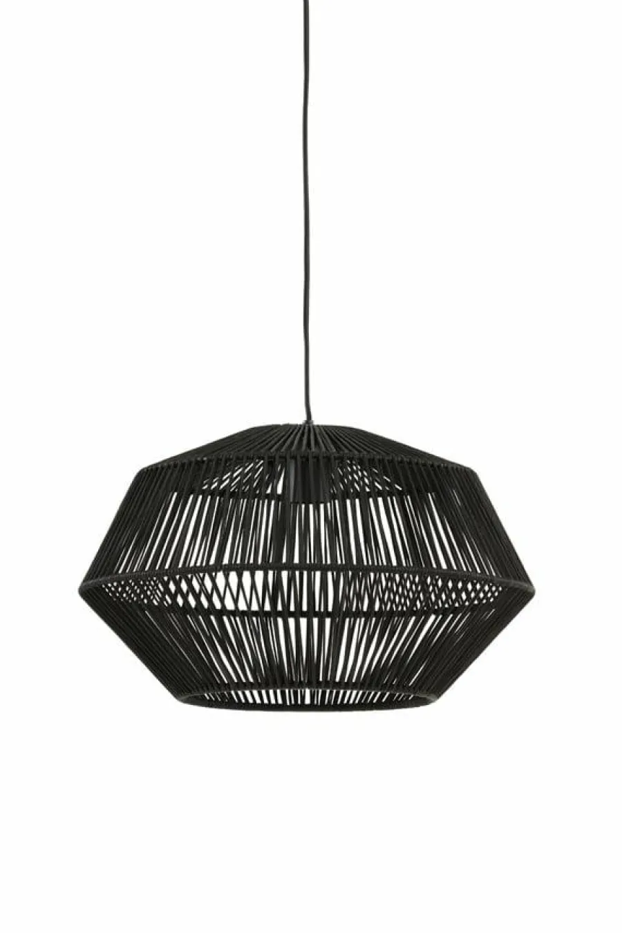 Light en Living Hanglamp Ø40x24 cm DEYA mat zwart Discount