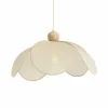 Light en Living Hanglamp Ø50x28 cm LAVRIRIA natural+hout Sale
