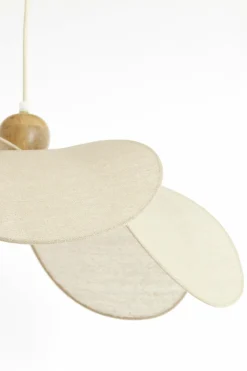 Light en Living Hanglamp Ø50x28 cm LAVRIRIA natural+hout Sale