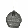Light en Living Hanglamp Ø18x20 cm NOLA gaas glans zwart Best
