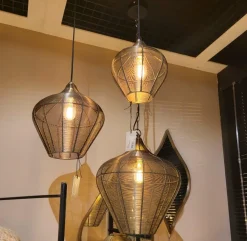 Light en Living Hanglamp ALVARO antiek brons - Diverse maten Discount